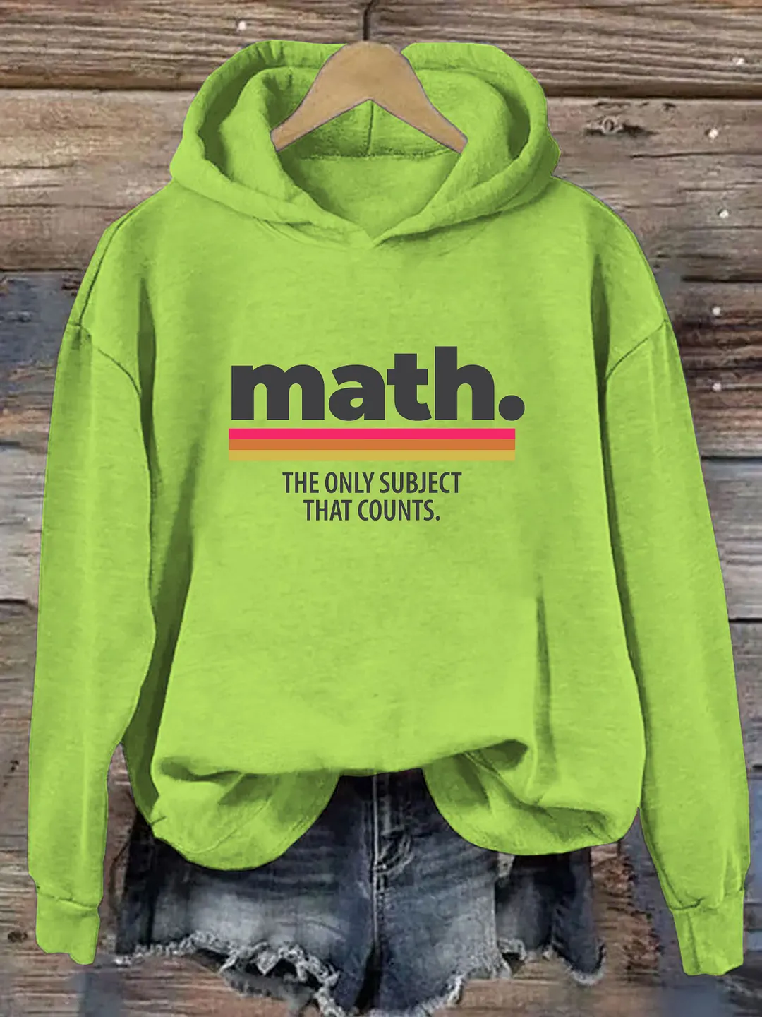 Math The Only Subject That Counts Hoodie