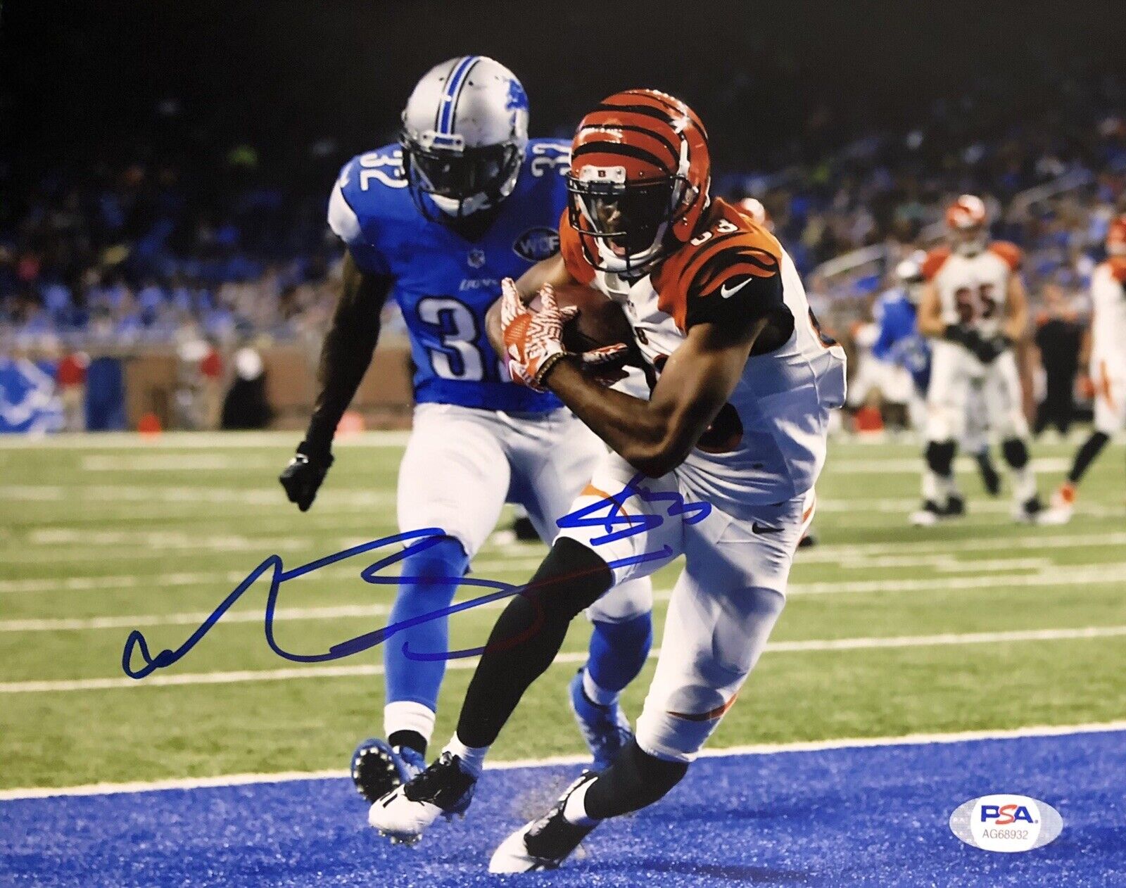 Tyler Boyd Signed Autographed Cincinnati Bengals 8x10 Photo Poster painting Super Bowl Psa/Dna