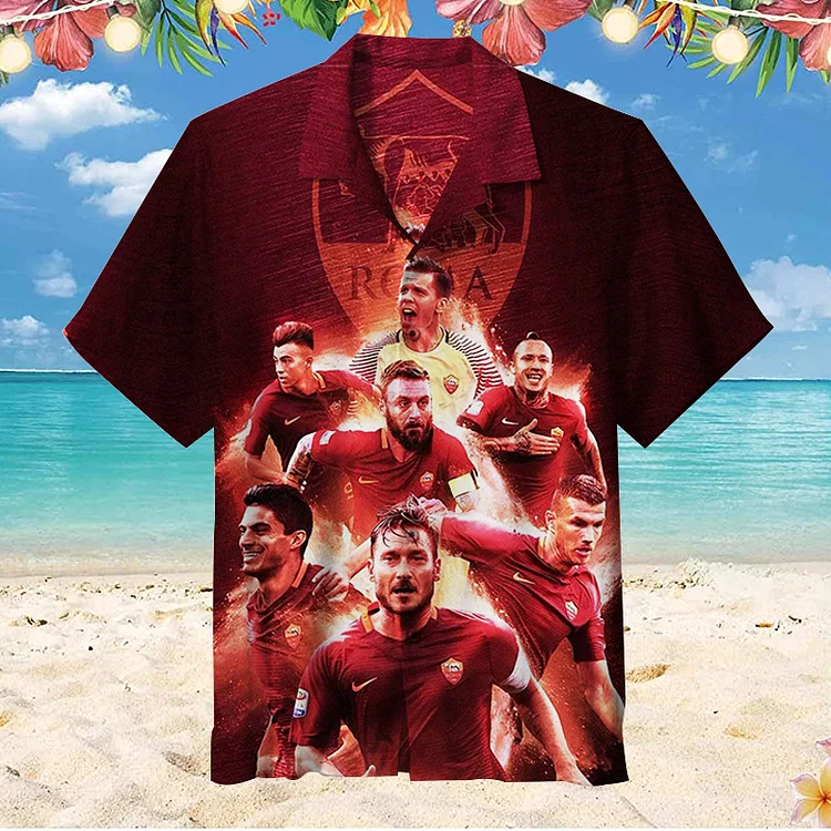 Roma Football Club | Unisex Hawaiian Shirt