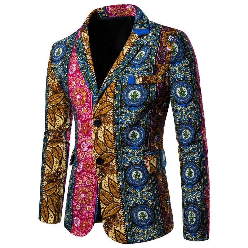 Men's Ethnic Style  Slim Formal Jacket