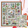 Mary'S Garden-14CT Counted Cross Stitch 40*49cm/15.75*19.29in