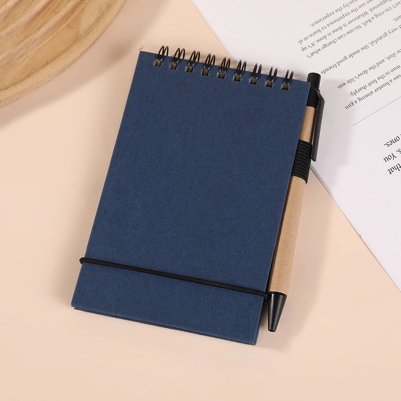 1 Piece Solid Color Learning Paper Preppy Style Notebook