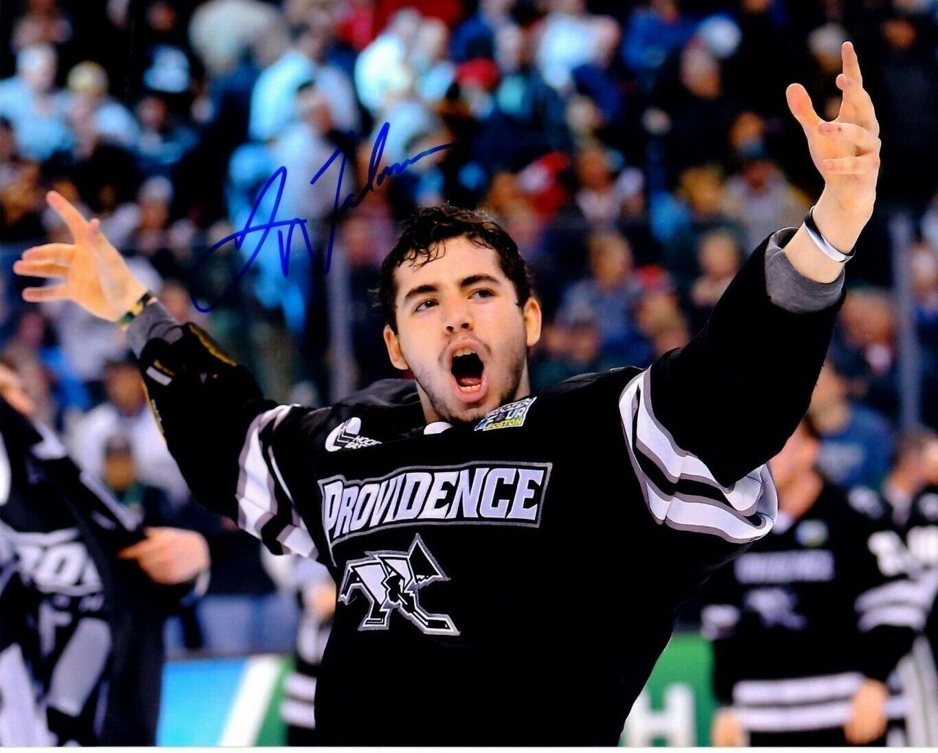 JAKE WALMAN autographed PROVIDENCE COLLEGE FRIARS 8X10 Photo Poster painting ST. LOUIS BLUES