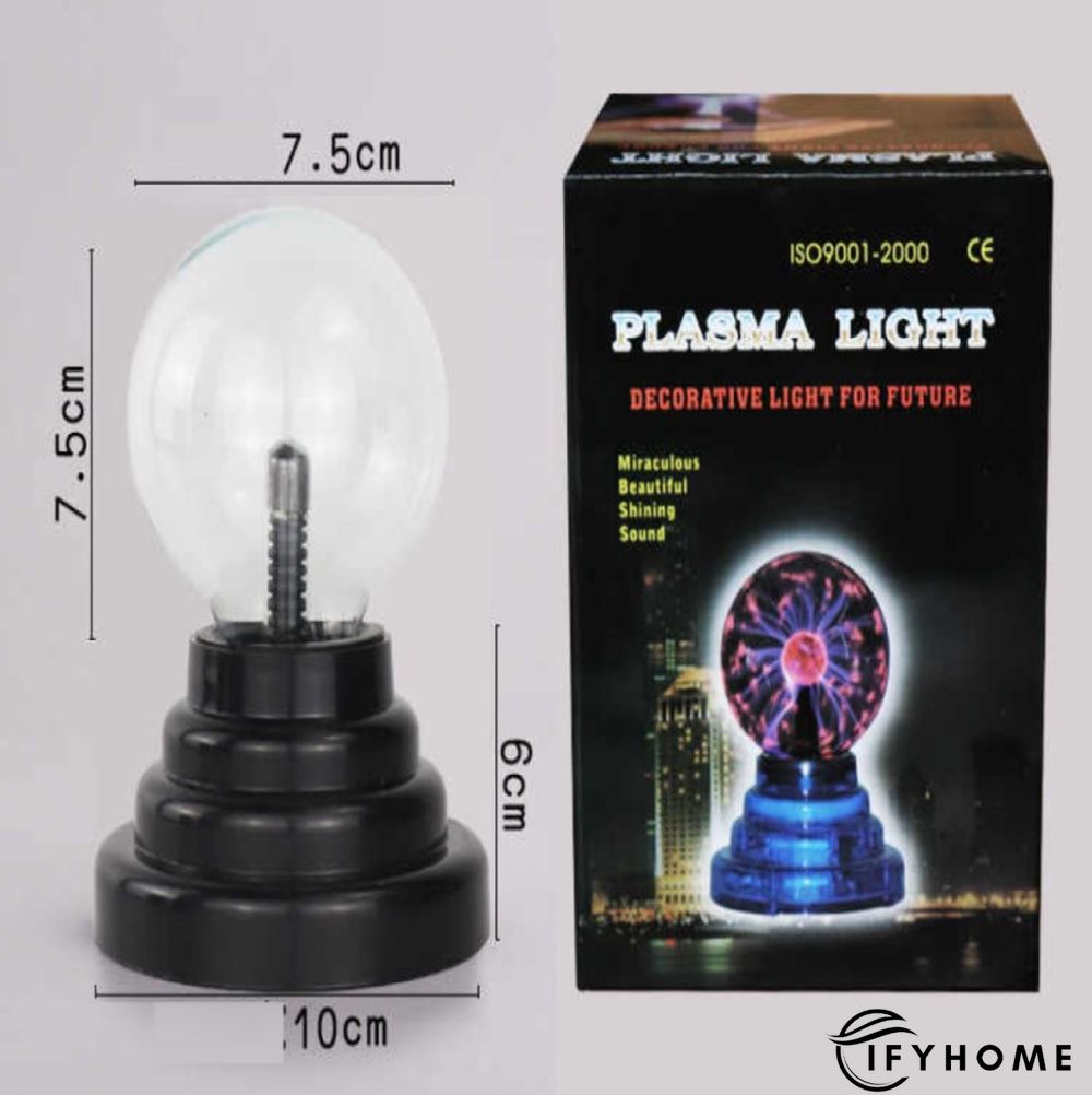 Sensitive Glass Sphere Plasma Ball Lamp Globe. | IFYHOME