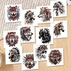 12Pcs Indian Wolf Horse DIY Diamond Painting Greeting Cards for Adults Gifts