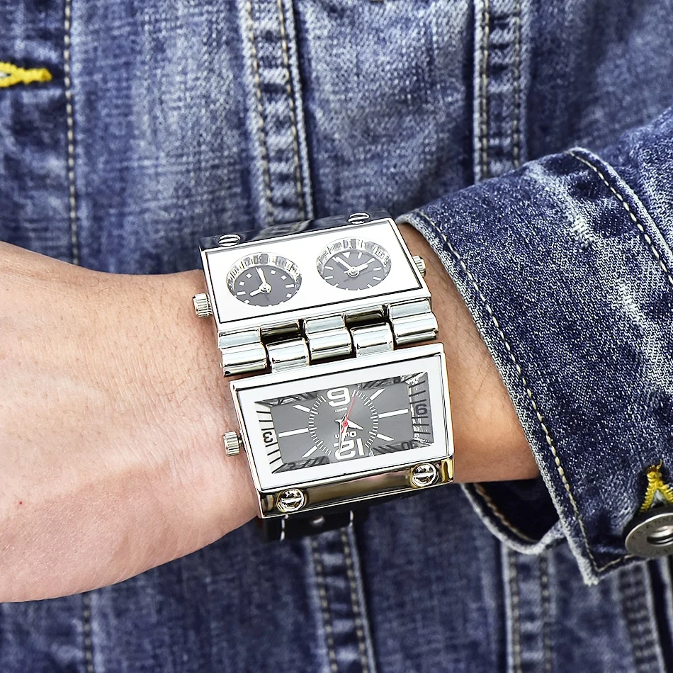 Dual Display Sports Fold Watches