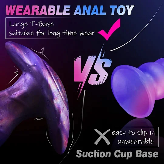 Yura - Soft Wearable Realistic Anal Plug Adult Sex Toys