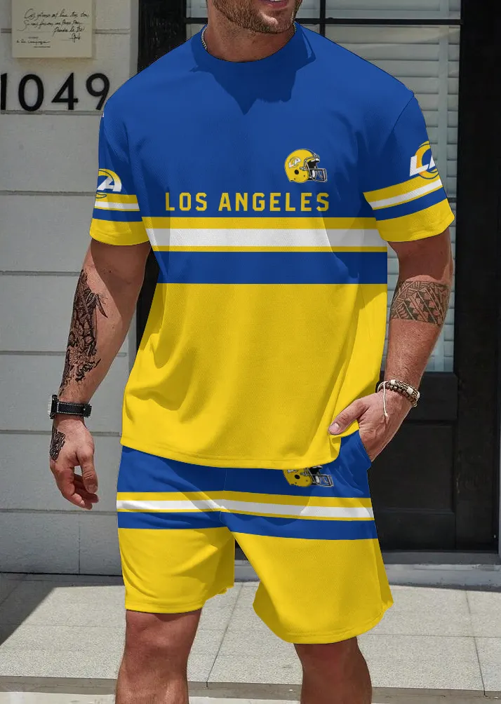 Los Angeles Rams Limited Edition Top And Shorts Two-Piece Suits