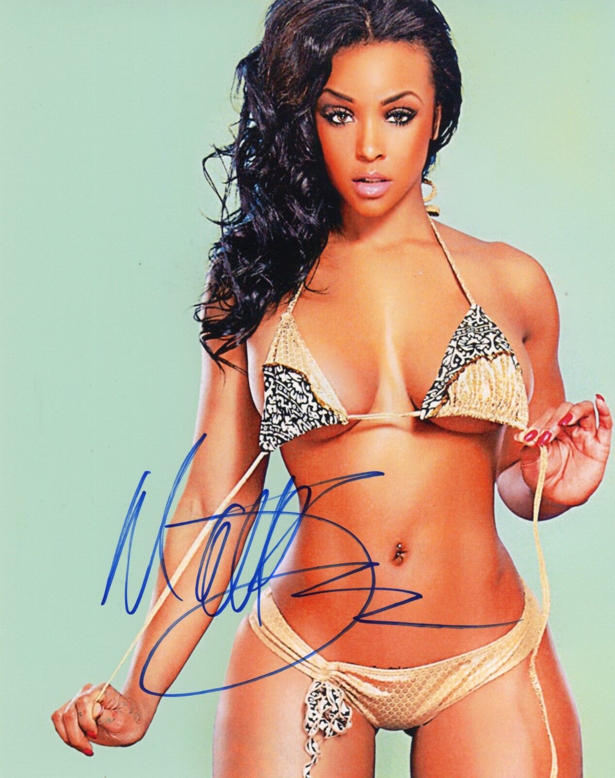 MASIKA KALYSHA Authentic Hand-Signed SEXY Love & Hip Hop