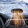 Car Heater 12V 200W Portable Electric Heating Fan Defogger Defroster Demister