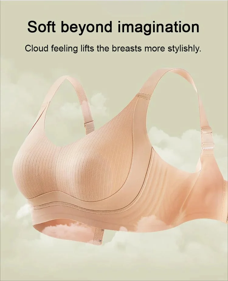 🏆Wire-Free Non-Marking Skin-Friendly Push-Up Bra 