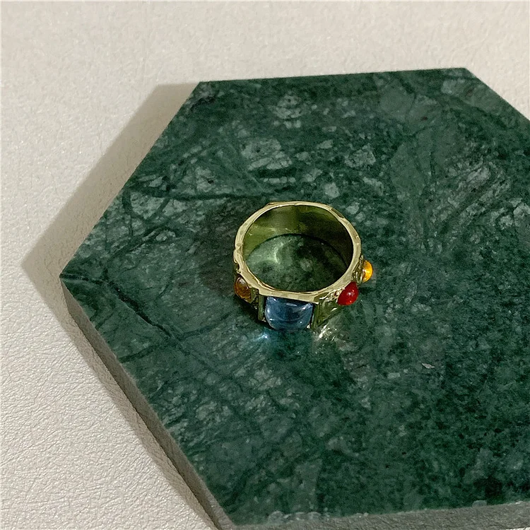Vintage Gemstone Colored Ring KERENTILA