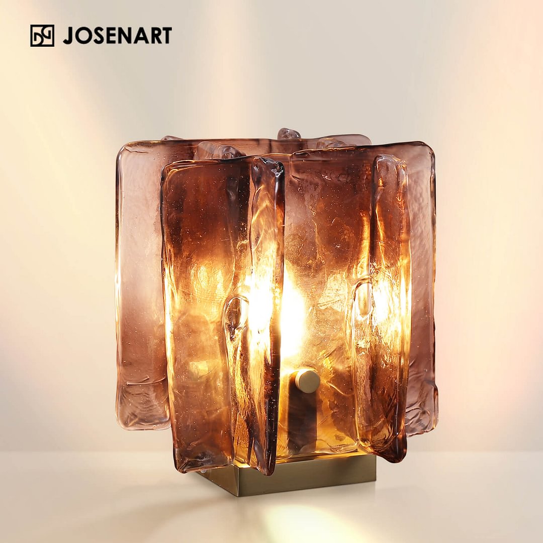 Modern Art Glass Table Lamp Josenart