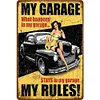 (Multi Style)  - Pin Up Girls - Vintage Metal Signs(8*12Inch/12*16Inch)-Pin-up-girls