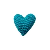 Ornement de coeur au crochet fait main
