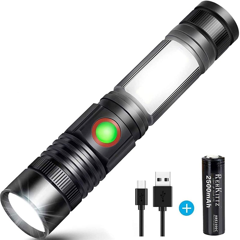 

T6 Outdoor Aluminum Alloy Tail Magnet Small Flashlight Portable Lamp, 501 Original