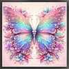 Fantasy Butterfly-11CT Stamped Cross Stitch 40*40cm tapestrymarket