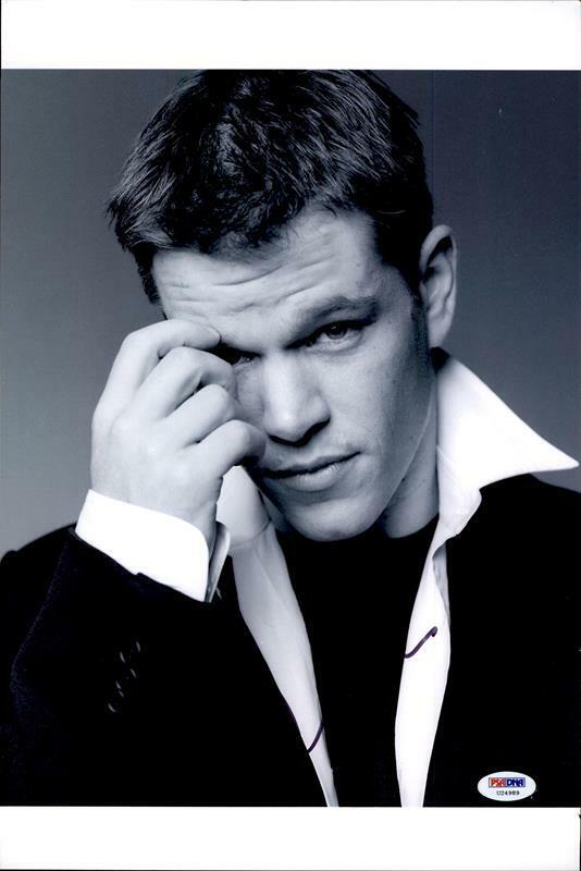 Matt Damon authentic signed 10x15 Photo Poster painting W/ PSA Certificate Autographed 2616P7