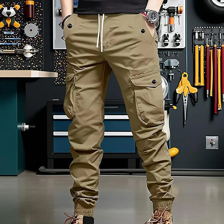 👖 50% RABATT! 🏞️ Robuste Cargohosen Jogger f&uuml;r Herren &ndash; Mehrere Taschen, Bequeme Passform & Perfekt F&uuml;r Outdoor & Freizeit 🔥