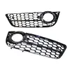 Car Front Bumper Fog Lamp Grille for Audi A5 Coupe/Sportback 2008 2009 2010 2011