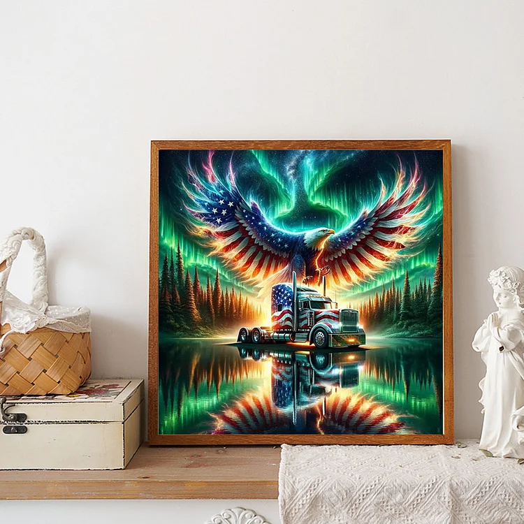 American Patriot Eagle, 5D Diamond Painting Kits