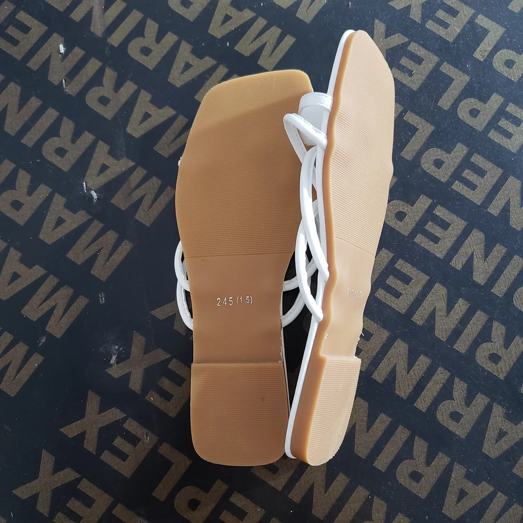 Toppies Women summer sandals women flat shoes kroean fashion comfortable rubber shoes