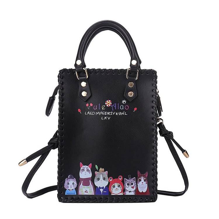 Kitten Printing DIY Bag