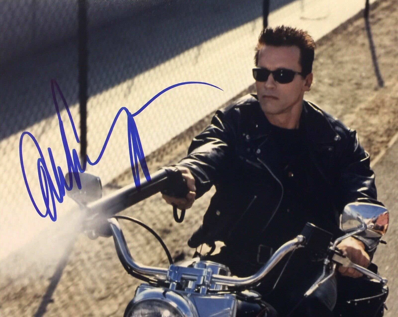 Arnold Schwarzenegger TERMINATOR Autographed Signed 8x10 Photo Poster painting REPRINT