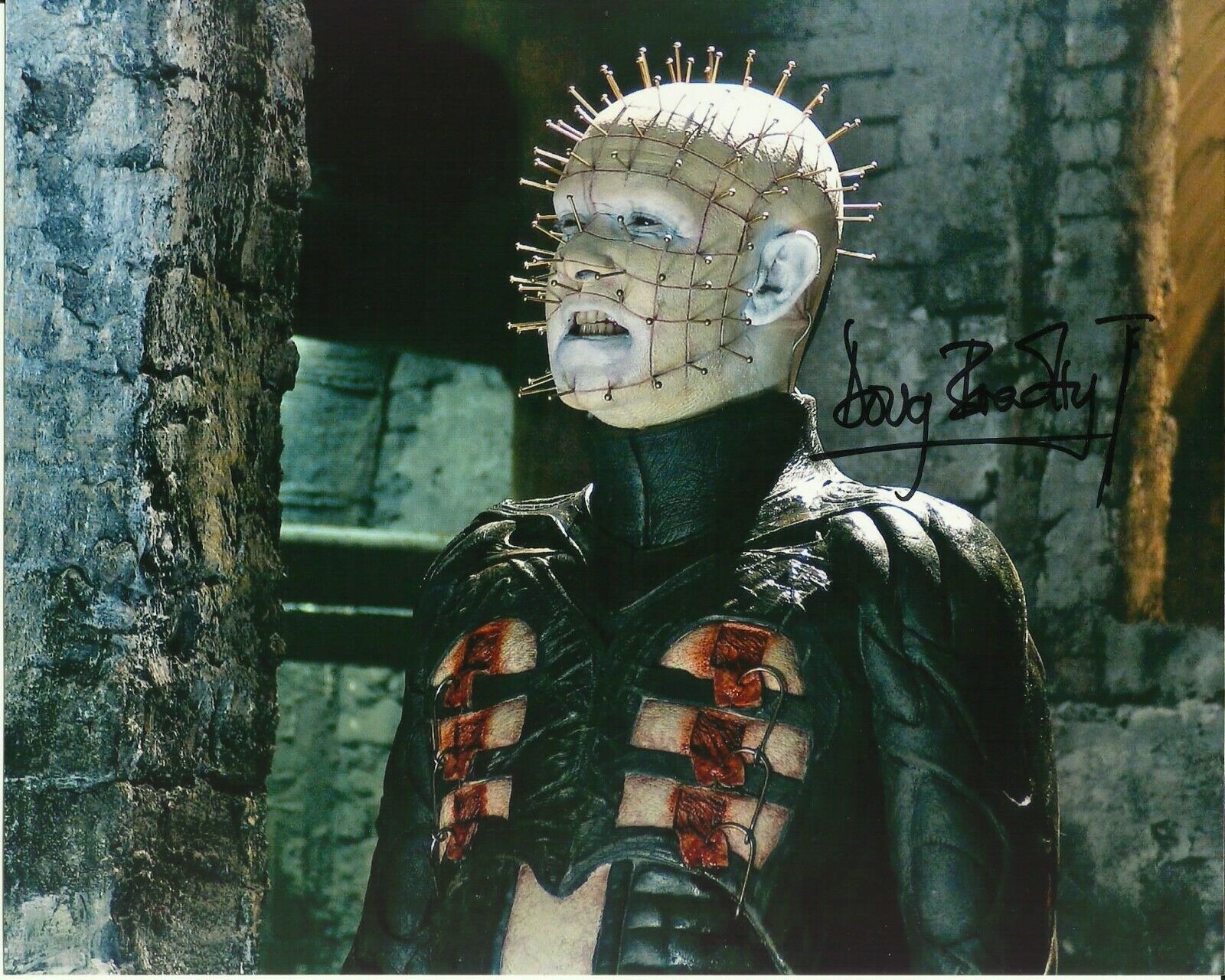 DOUG BRADLEY SIGNED HELLRAISER Photo Poster painting UACC REG 242 (2)