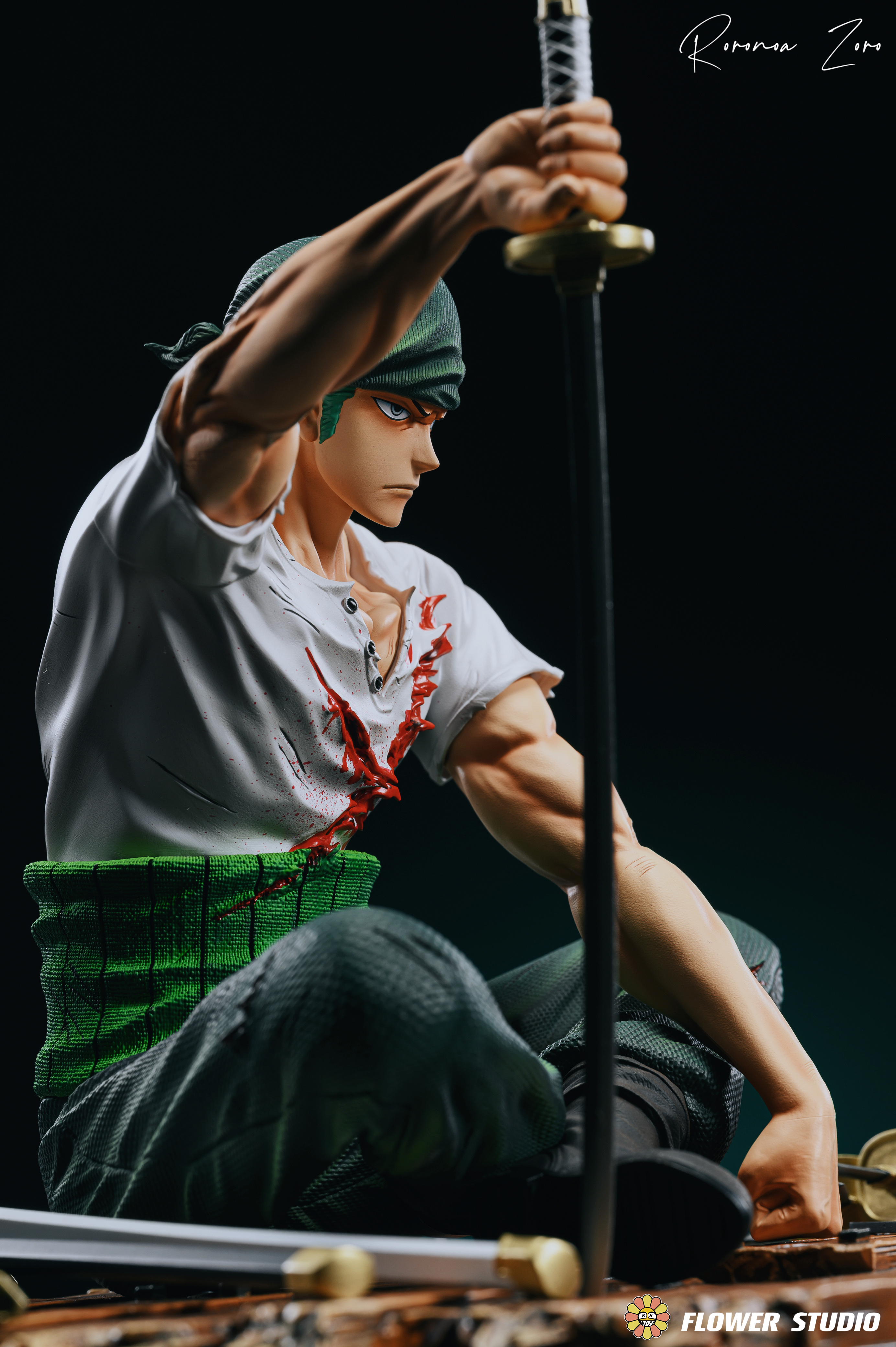 PRE-ORDER Flower Studio One Piece Roronoa Zoro 1/6 Statue(GK)