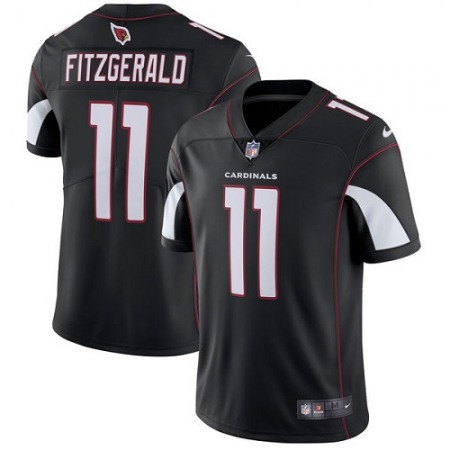 Men's Arizona Cardinals  #11 Larry Fitzgerald Black Vapor Untouchable Limited Stitched NFL Jersey