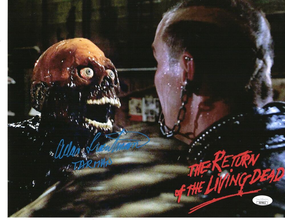 Allan Trautman Autograph 11x14 Photo Poster painting Return of the Living Dead Signed  4