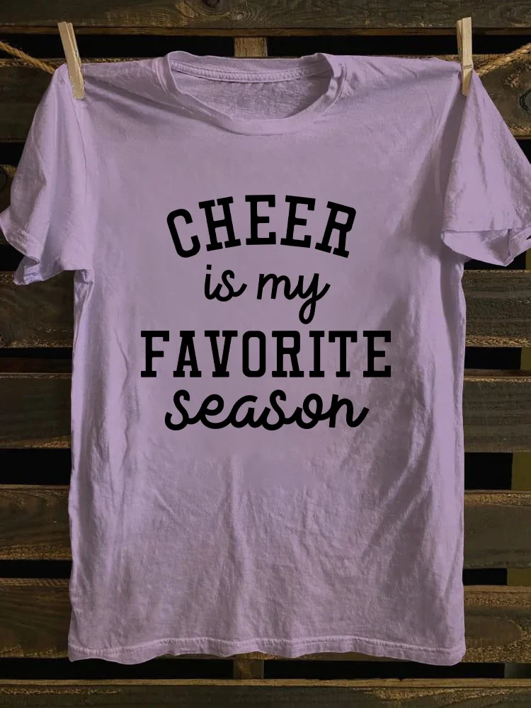 Cheer Is My Favorite Season T-shirt