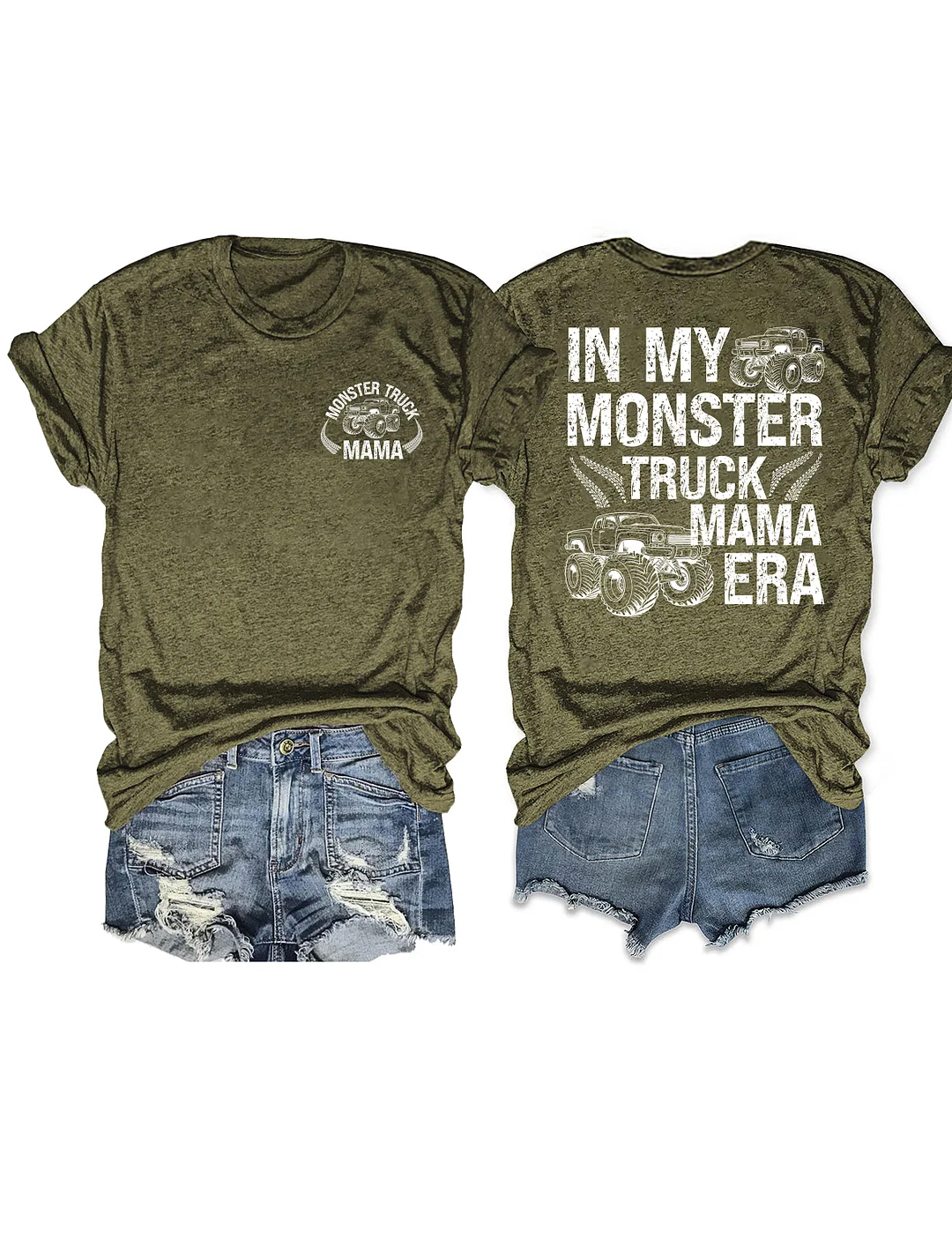 In My Monster Truck Mama Era T-shirt