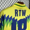 Retro 1995 Brazil Soccer Jersey Home