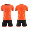Customized Football Uniform Suit for Children, Men and Women, Breathable, Quick-Drying Short-Sleeved Football Jersey, Student Training Game Team Uniform with Printing