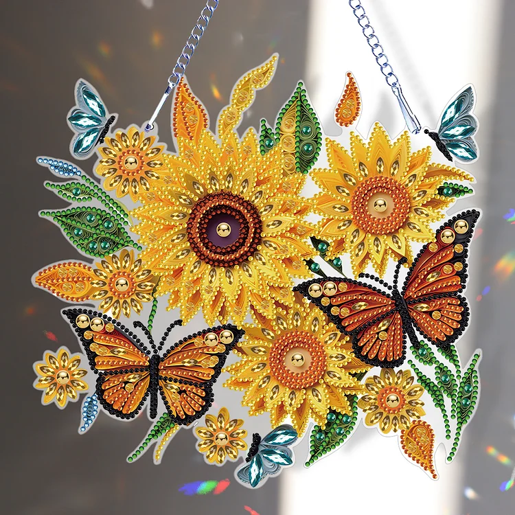 Crystal Art Sunflower Joy Diamond Painting