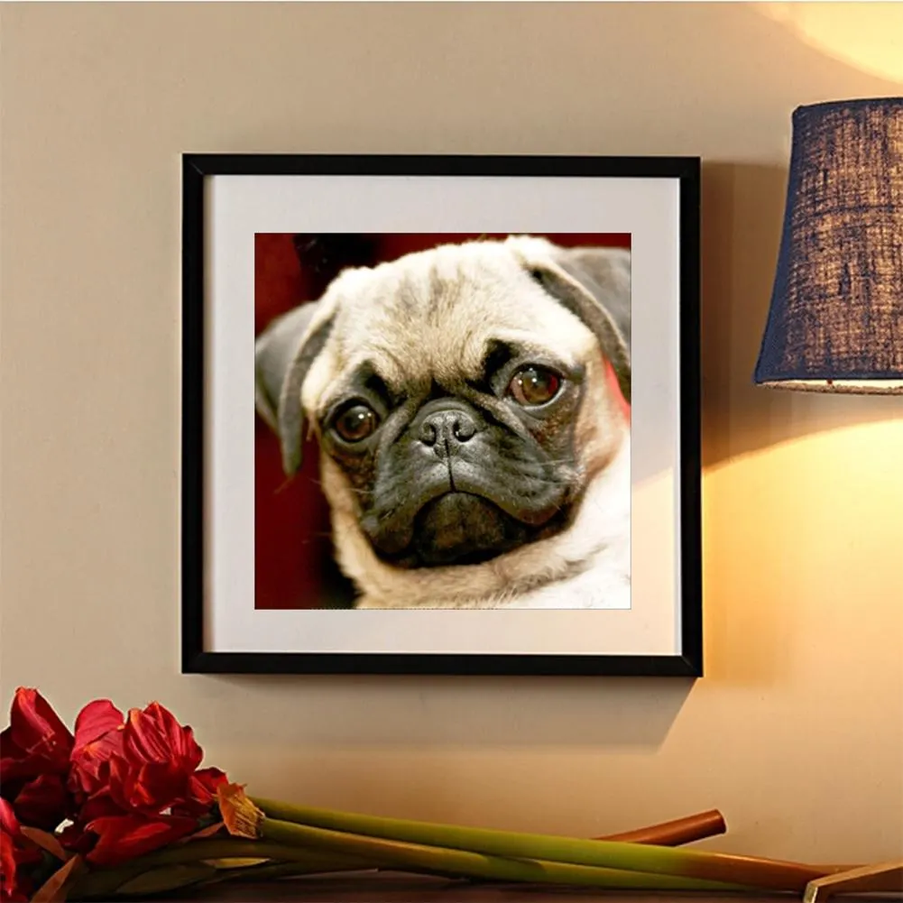 Diamond Painting - Full Round - Cute Puppy