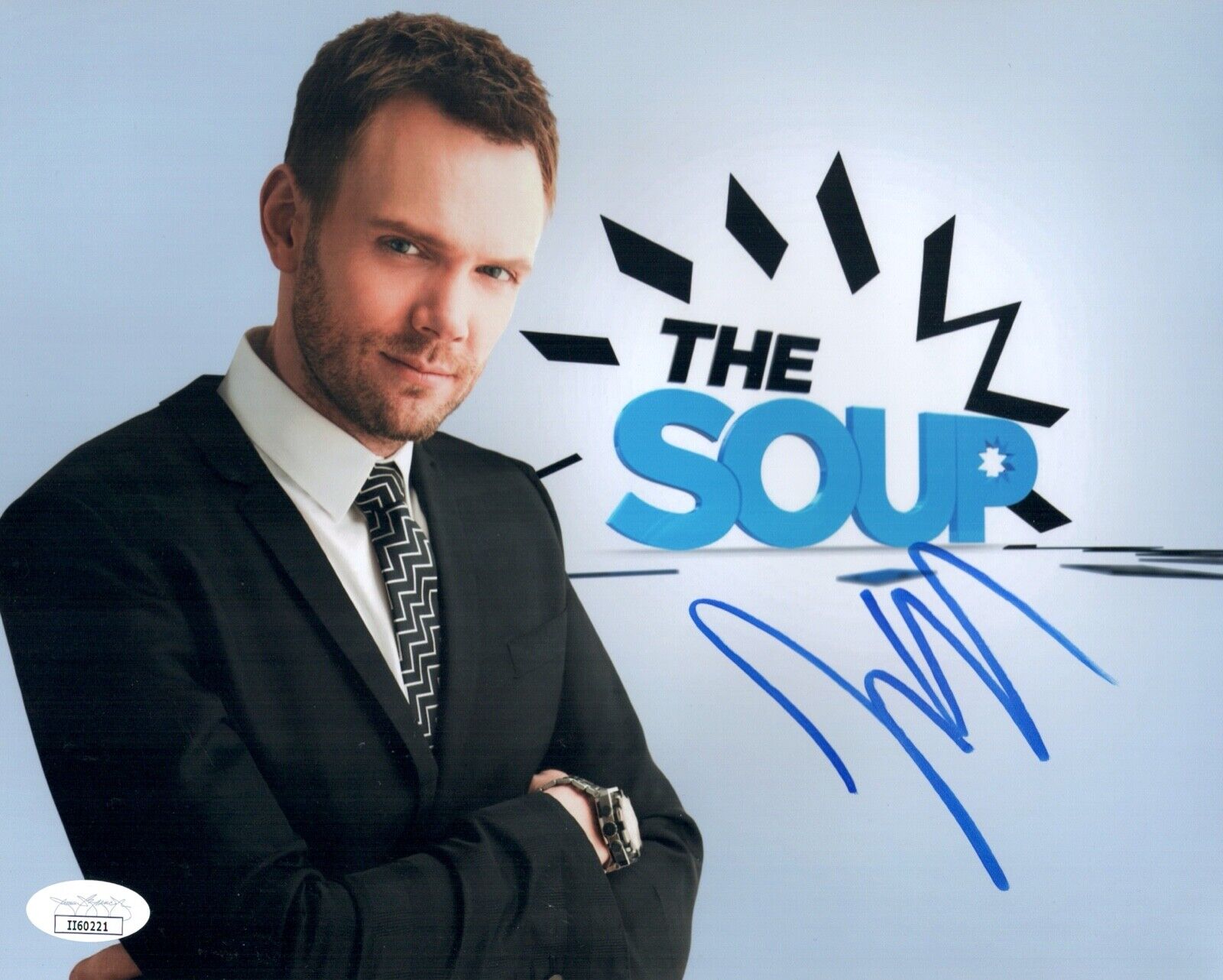 JOEL MCHALE Signed THE SOUP 8x10 Photo Poster painting IN PERSON Autograph JSA COA Cert