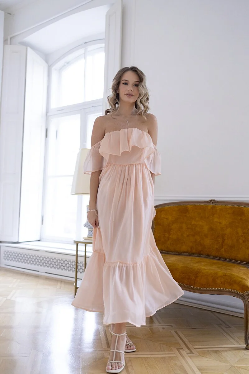 Billlnai Sexy Off Shoulder Backless Bodycon Maxi Pink Dress Vintage Boho Beach Party Night Club Birthday Summer Long Dresses For Women