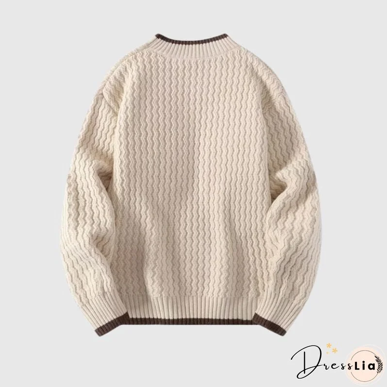 Laid-back Knit Sweater