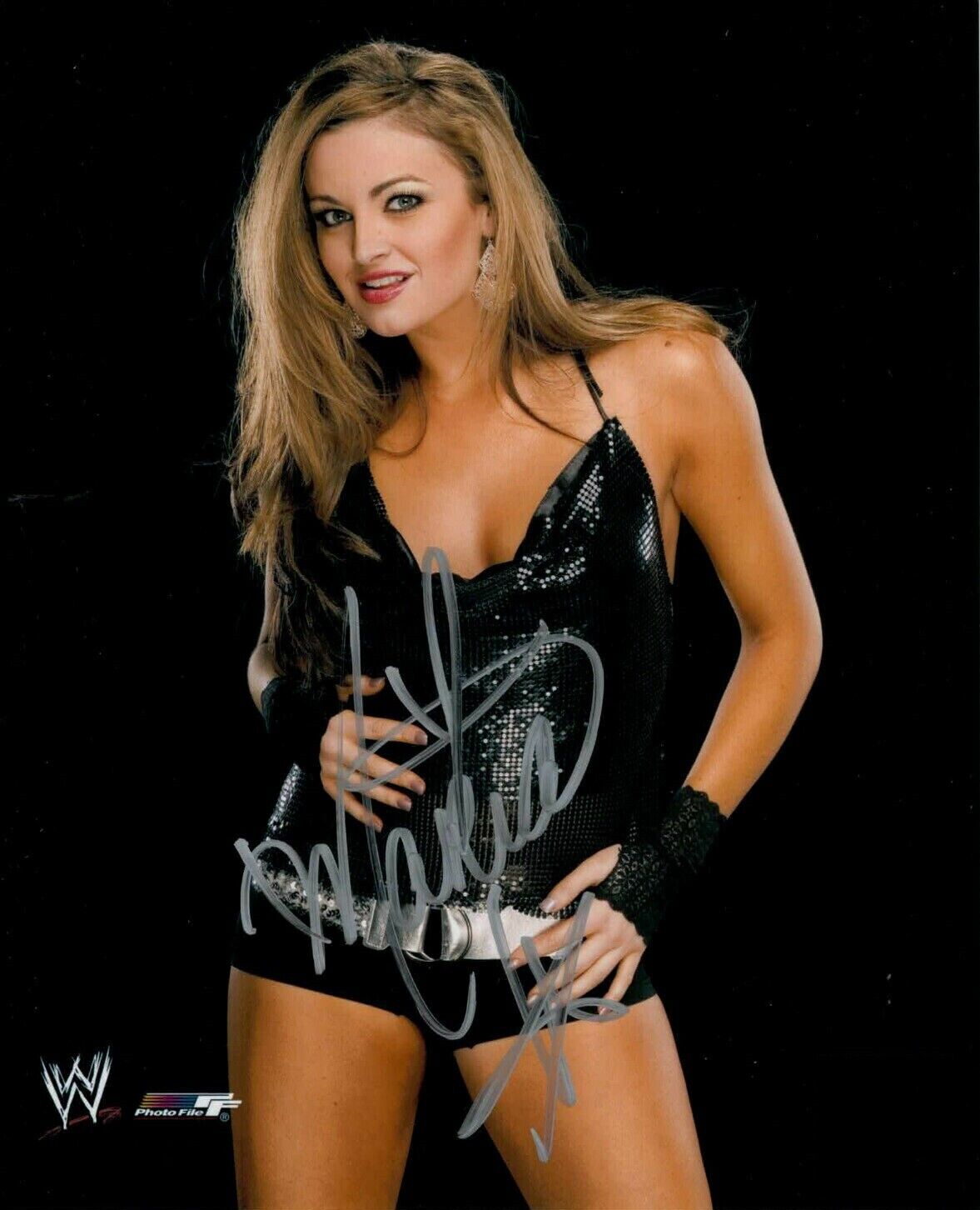 Maria Kanellis ( WWF WWE ) Autographed Signed 8x10 Photo Poster painting REPRINT