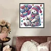 Diamond Painting-DIY Crystal Rhinestone Valentine Polar Bear