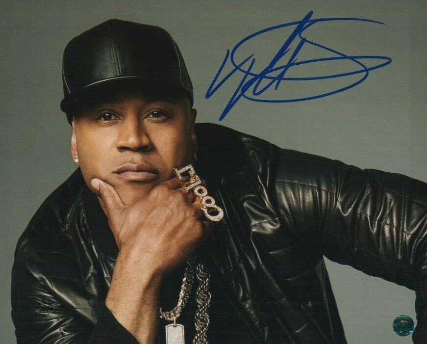 LL COOL J Autographed Original 8x10 Photo Poster painting LOA TTM