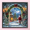 Christmas Eve-11CT Stamped Cross Stitch 50*50cm/19.69*19.69in tapestrymarket