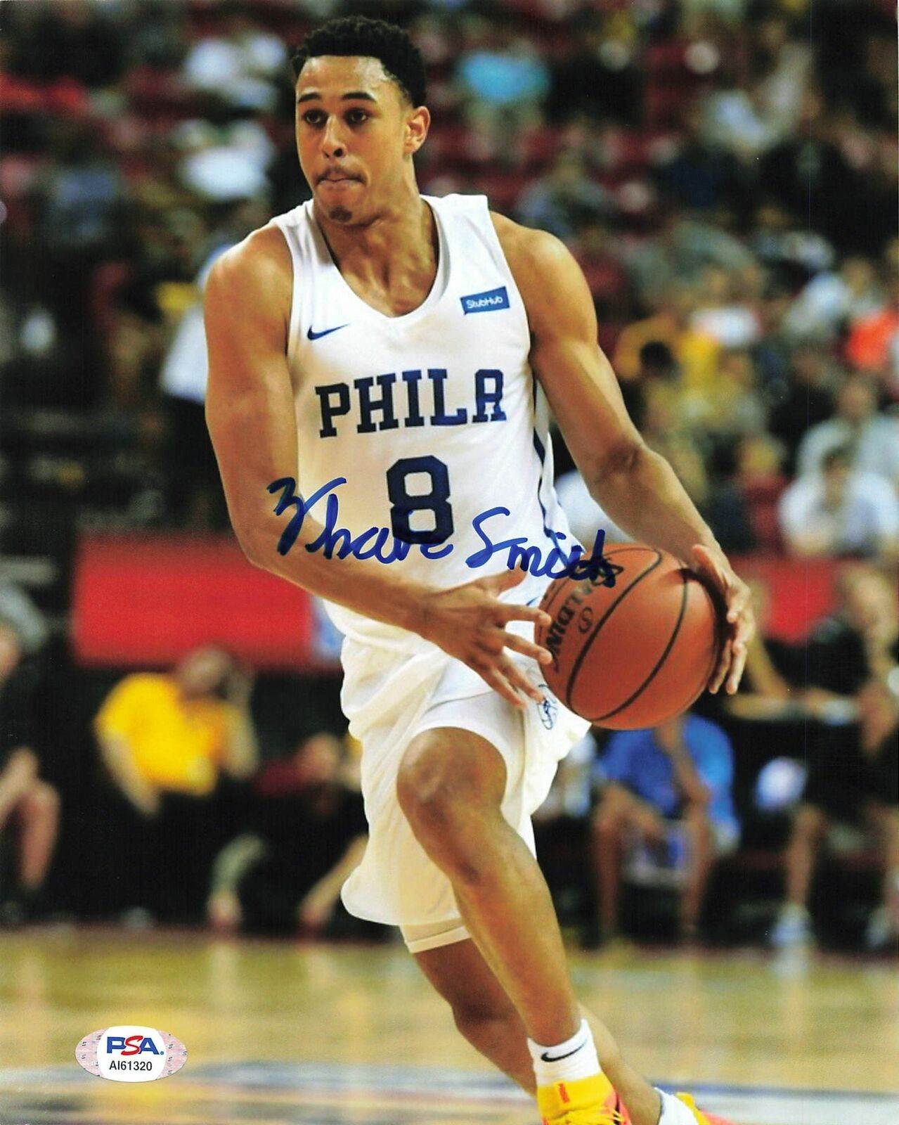 ZHAIRE SMITH signed 8x10 Photo Poster painting PSA/DNA Philadelphia 76ers Autographed