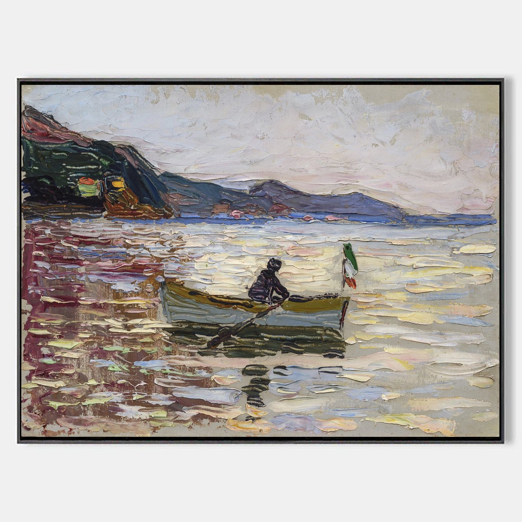 Arabelart "Quiet Waters" &ndash; Vintage-Style Art Print for Calm Interiors