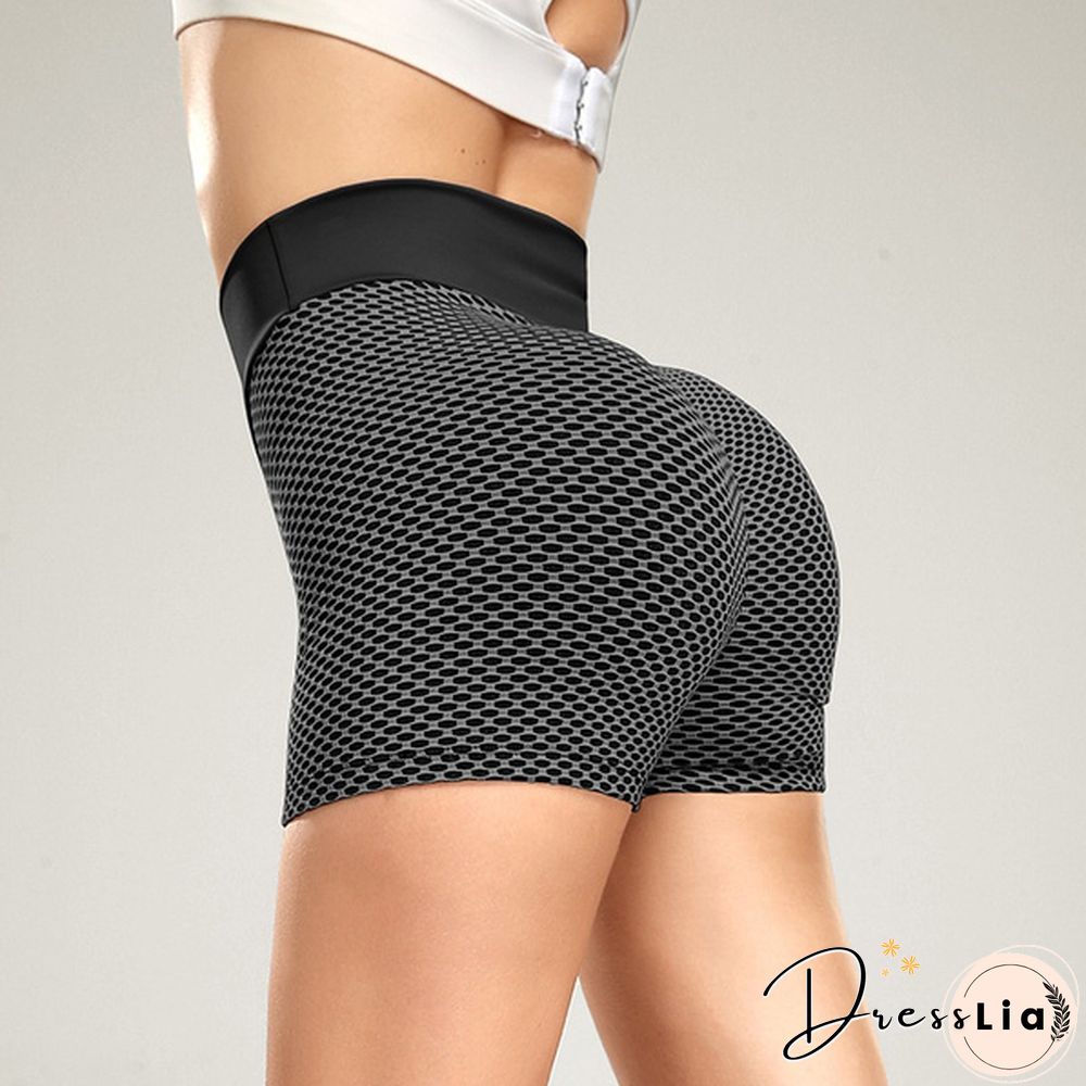 Workout Fitness Shorts Seamless Yoga Shorts Women High Waist Female Clothing Push Up Short Elasticity Breathable