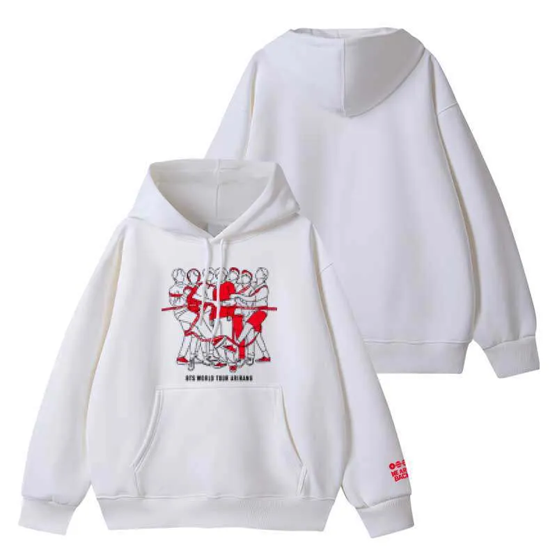 ARIRANG] BTS World Tour 2026-2027 Zipper Hoodie - Member 95 97