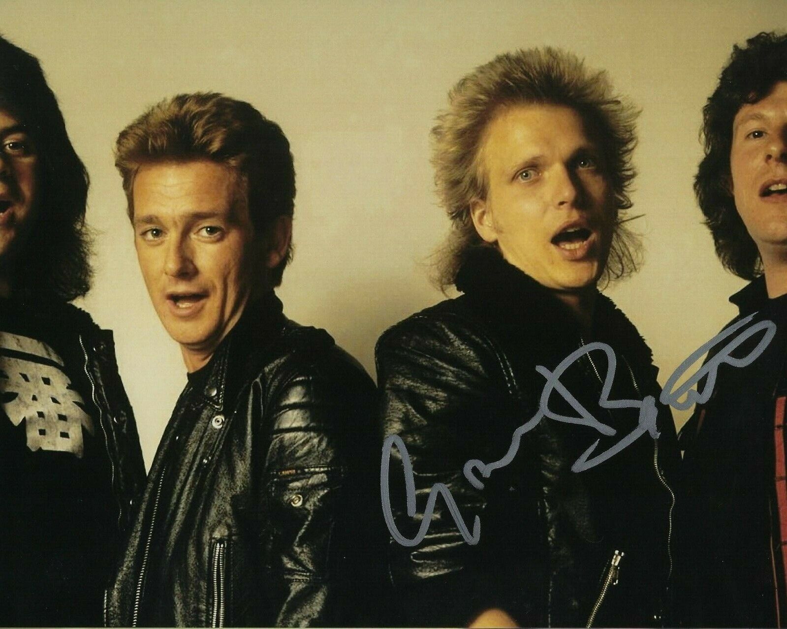 GFA Rainbow Band Singer * GRAHAM BONNET * Signed 8x10 Photo Poster painting PROOF G1 COA